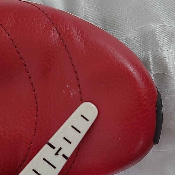 EARTH Red Leather Mary Jane Slip On Comfort Walking Double Strap Flats Size 10 - Picture 7 of 12